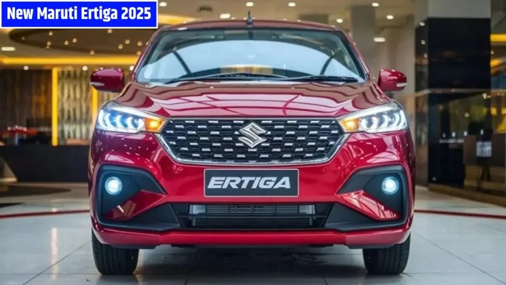 New Maruti Ertiga 2025